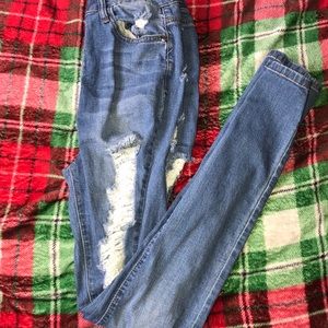 Fashion Nova Ripped Jeans